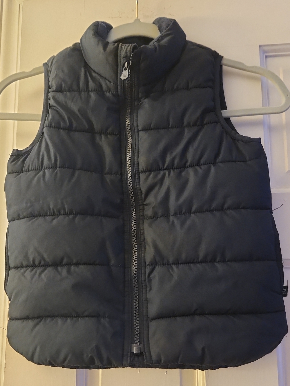 GAP Navy Quilted Puffer Vest for Kids